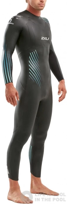 2XU P:1 Propel Wetsuit Black/Blue Ombre