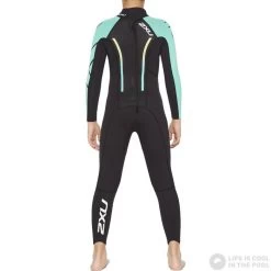 2XU Propel:Youth Wetsuit Black/Oasis -Swimgear Haven 2xu propel youth wetsuit black oasis original 2
