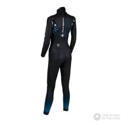 Aqua Sphere Aquaskin Fullsuit V3 Women Black/Blue -Swimgear Haven aqua sphere aquaskin fullsuit v3 women black blue original 2