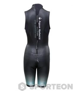 Aqua Sphere Aquaskin Shorty Women Black/Turquoise -Swimgear Haven aqua sphere aquaskin shorty women black turquoise original 2