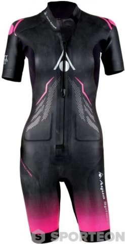 Aqua Sphere Aquaskin Swim-Run Limitless Shorty Women Black/Pink -Swimgear Haven aqua sphere aquaskin swim run limitless shorty women black pink original 2