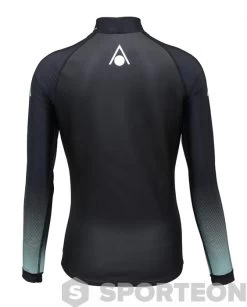 Aqua Sphere Aquaskin Top Long Sleeve Women Black/Turquoise -Swimgear Haven aqua sphere aquaskin top long sleeve women black turquoise original 2