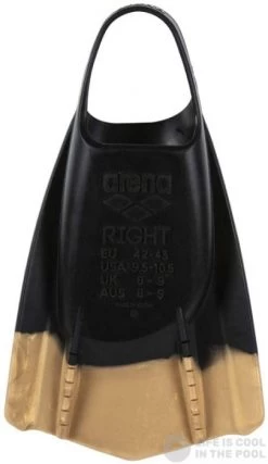 Arena Powerfin Pro Black/Gold 10 Arena Powerfin Pro Black/Gold -Swimgear Haven arena powerfin pro black gold original 3