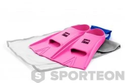 BornToSwim Pink Silicone Swimming Fins -Swimgear Haven borntoswim pink silicone swimming fins original 3