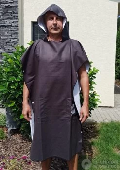 BornToSwim Poncho Black