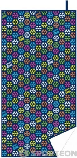 BornToSwim Snowflakes Towel