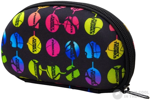 Funky Broken Circle Case Closed Goggle Case