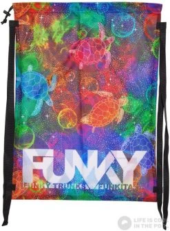 Funky Ocean Galaxy Mesh Gear Bag