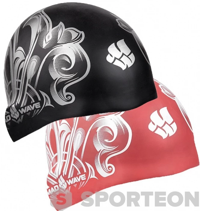 Mad Wave Glamour Reversible Swim Cap 3 Mad Wave Glamour Reversible Swim Cap