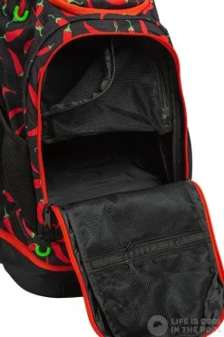 Mad Wave Lane 70 Backpack Chilli -Swimgear Haven mad wave lane 70 backpack chilli original 3