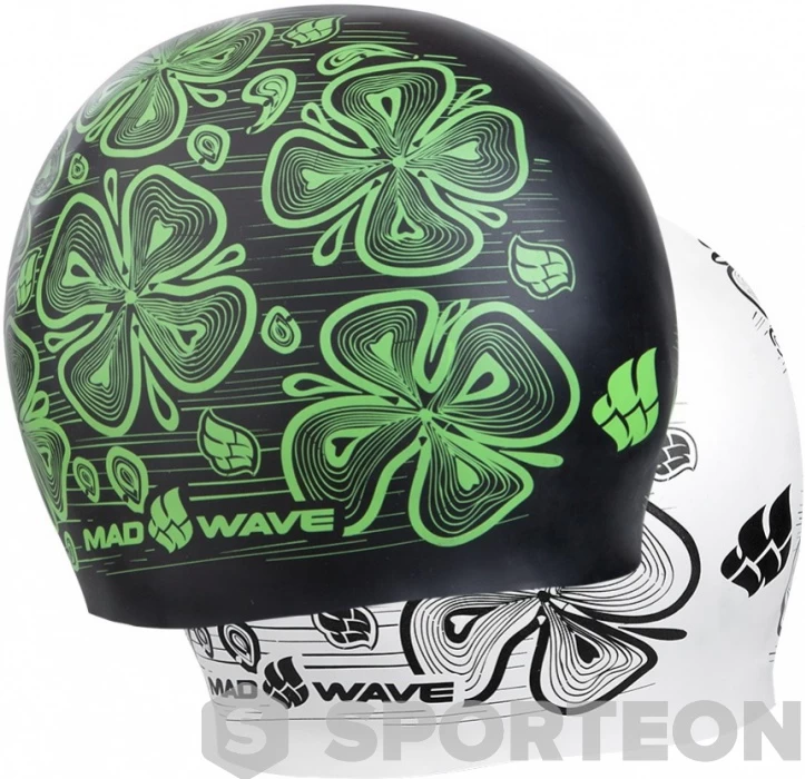 Mad Wave Reverse Flora Swim Cap 3 Mad Wave Reverse Flora Swim Cap - Image 2