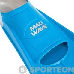 Mad Wave Short Training Fins Blue -Swimgear Haven mad wave short training fins blue original 3