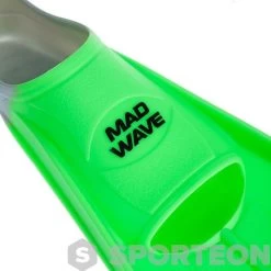 Mad Wave Short Training Fins Green -Swimgear Haven mad wave short training fins green original 3
