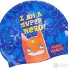 Mad Wave Super Hero Swim Cap Junior 2 Mad Wave Super Hero Swim Cap Junior -Swimgear Haven mad wave super hero swim cap junior original