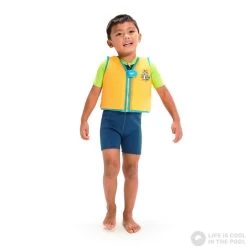 Speedo Character Printed Float Vest Aanadi Orange/Aquarium/Black -Swimgear Haven speedo character printed float vest aanadi orange aquarium black original 2