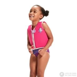 Speedo Character Printed Float Vest Aria Miami Lilac/Sweet Taro -Swimgear Haven speedo character printed float vest aria miami lilac sweet taro original 2