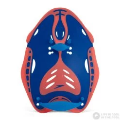 Speedo Power Paddle Blue Flame/Fluro Tangerine/Pool Blue -Swimgear Haven speedo power paddle blue flame fluro tangerine pool blue original 1