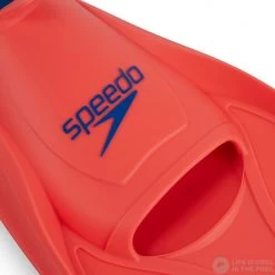 Speedo Training Fin Fluro Tangerine/Pool Blue/Blue Flame -Swimgear Haven speedo training fin fluro tangerine pool blue blue flame original 4