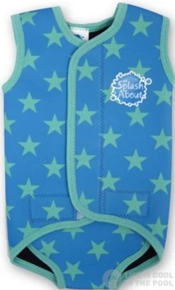 Splash About Baby Wrap Blue Star