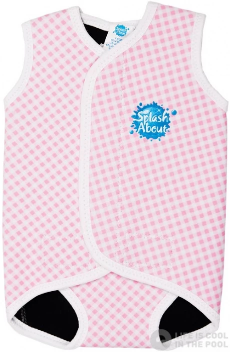 Splash About Baby Wrap Pink Cube