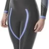 Tyr Hurricane Wetsuit Cat 3 Women Black/Pink/Purple -Swimgear Haven tyr hurricane wetsuit cat 3 women black pink purple original
