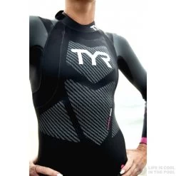 Tyr Hurricane Wetsuit Cat 5 Women Black/Turquoise/Fuchsia 10 Tyr Hurricane Wetsuit Cat 5 Women Black/Turquoise/Fuchsia -Swimgear Haven tyr hurricane wetsuit cat 5 women black turquoise fuchsia original 3